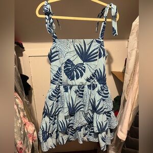 Blue and White By Egreis Skyla Dress